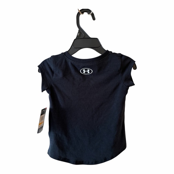 Toddler Under Armour Navy and Pink Graphic Tee - Picture 3 of 4